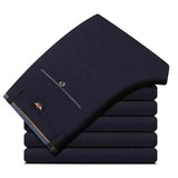 Black Suit Pants for Men Spring and Autumn Stretchy and Non-Ironing Office Trousers Slim Fit Formal Pants for Men Dress Pants