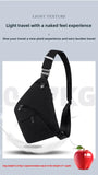Sling Chest Bag Anti-theft Men Chest Bag Waterproof Tactical Sling Crossbody Bags Travel Cross Body Pack for Men
