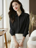 New elegant Women Blouses ladies shirts Blusas Mujer Long Sleeve Shirts causal Tops
