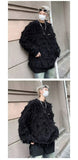 Winter Ripped Fringe Raw Edge Sweater For Men Hip Hop Fashion Knitted Pullovers Y2K Vintage Streetwear Knitwear Jersey Clothes