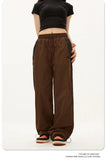 Y2K Vintage Fashion Loose Pant 2024 Casual Street Hip Hop Baggy Pants High Waist Wide Leg Trousers Solid Joggers Women Clothes
