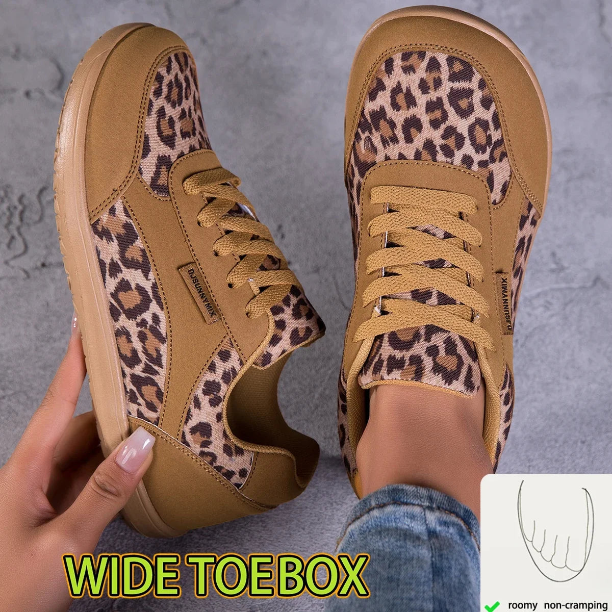 Unisex Barefoot Sneakers Women Men Wide Toe Minimalist Zero Drop Shoes Non Slip Lace Up Casual Sneaker