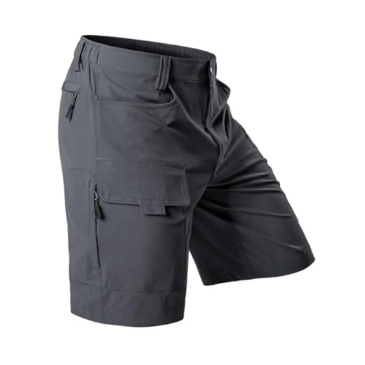 Hiauspor Men's Hiking Cargo Shorts 9"/10" Quick Dry Lightweight Waterproof for Golf Tactical Fishing Casual with 6 Pockets