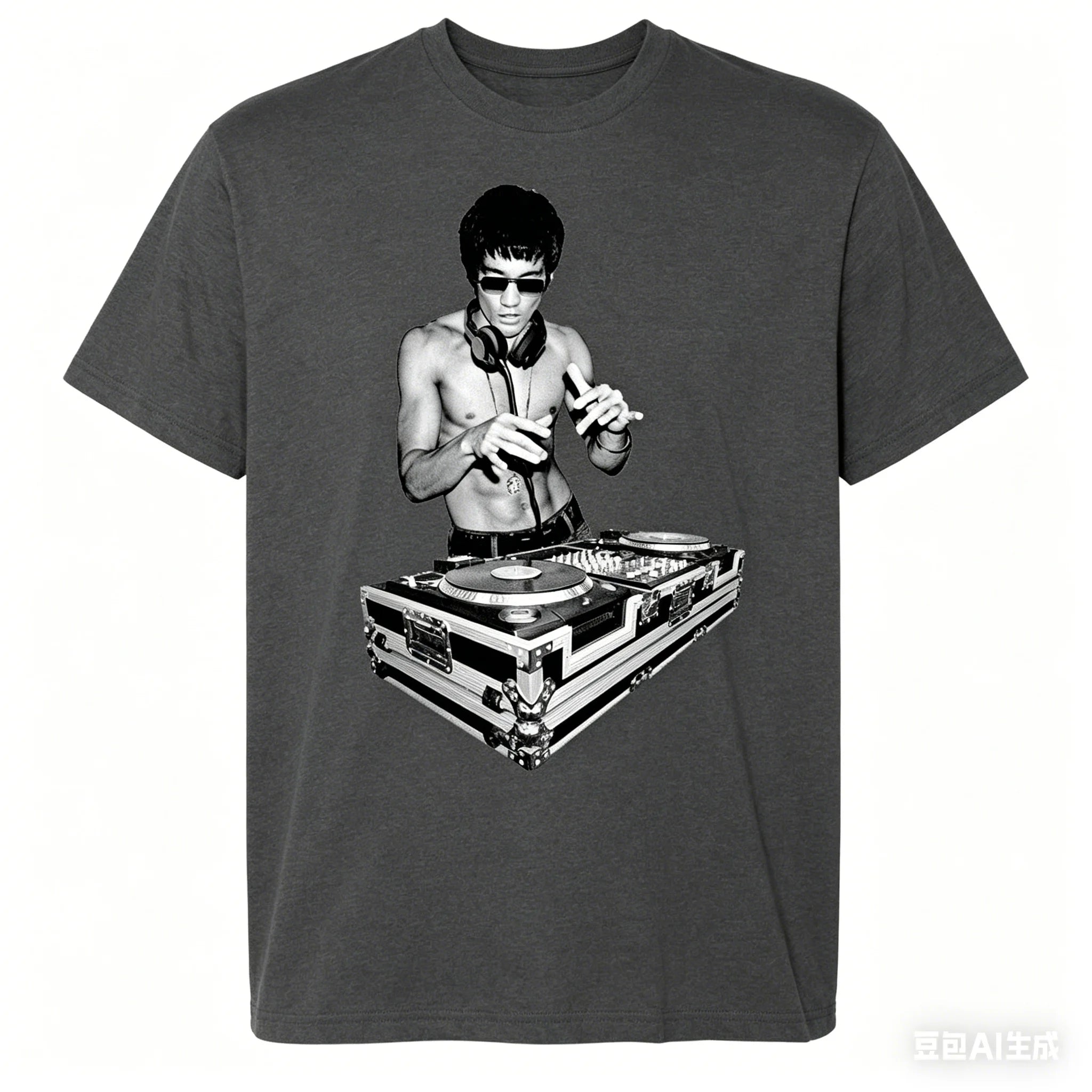 DJ Lee Inspired by Bruce T-shirt Funny Tony Stark Kung Fu Movie Fan Gift T-shirt