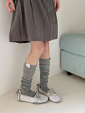 Korean Thigh High Socks Women Stockings Solid Color Mesh Calf Socks Stockings Japanese JK Knee High Socks Thigh High Stockings