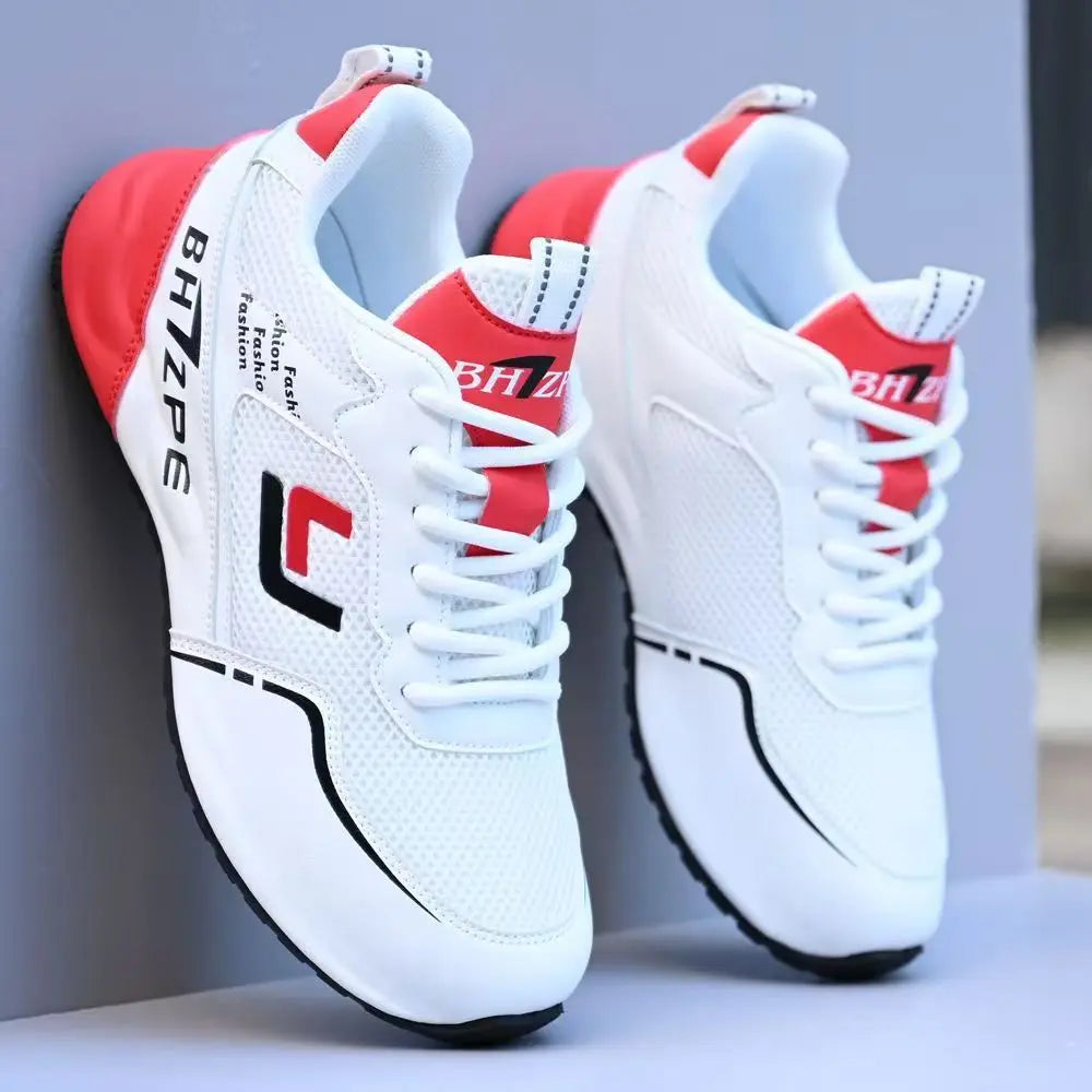Sneakers, A Pair of Men's Sporty Casual Shoes, Trendy and Versatile, Fashionable Fitness Men's Shoes