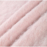 Chic Speckled Knit Cardigan Round Neck Shoulder Pads Long Sleeve Single Breasted Patch Pockets Daily Women Top 2026 Autumn Tops