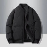 New autumn and winter baseball collar, men's fashionable and versatile cotton jacket, outer warm cotton jacket, baseball jacket,