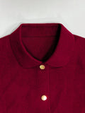 Classic Solid Short Woolen Coats for Woman Autumn Winter Warm Woman Clothing Button Up Female Coat Outfits New In Outerwears