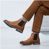 Chelsea Boots Men Comfortable Brand Fashion 2026 ankle boots men