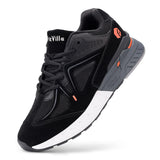 FitVille Men's Walking Shoes Extra Wide Lightweight Sneakers for Flat Feet Arch Fit Heel Pain Relief Non-Slip Running Shoes