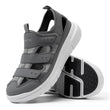 FitVille Summer Men's Wide Width Casual Diabetic Sandals, Lightweight Open Toe Sandals Built-in Arch Support, Effective Foot Pain Relief for Plantar Fasciitis, for Wide & Swollen Feet