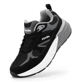 FitVille Newest Walking Shoes for Men Wide Width Sneakers with Arch Support for Flat Feet Heel Pain Relief Plantar Fasciitis