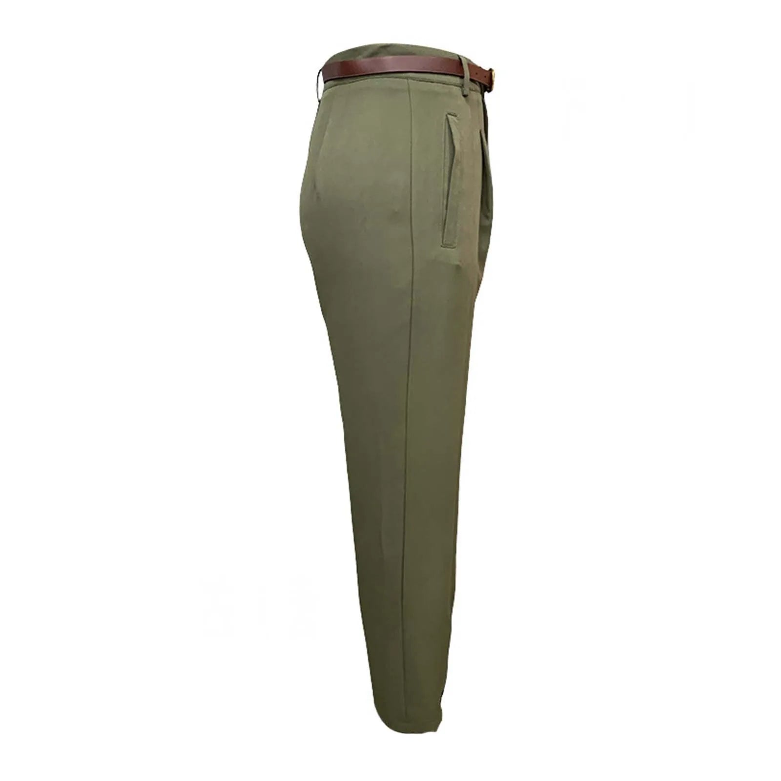 Elegant Women Pants Casual High Waisted Straight Pants Korean Fashion Solid Color Trousers Office Lady Baggy Pants Pantalones