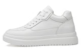 High Quality Men Sneakers Elevator Shoes for Men Fashion Casual Shoes Comfortable Leather Sports Shoes Height Increase 6/8/10cm