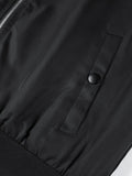 Men's Autumn Winter Top with Zipper Design Multiple Detail Design Three Colors Available Casual Fashion Upperwear Jacket