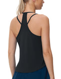 THE GYM PEOPLE Womens Racerback Workout Tank Tops Lightweight Stretchy Sleeveless Running Athletic Yoga Tee Shirts