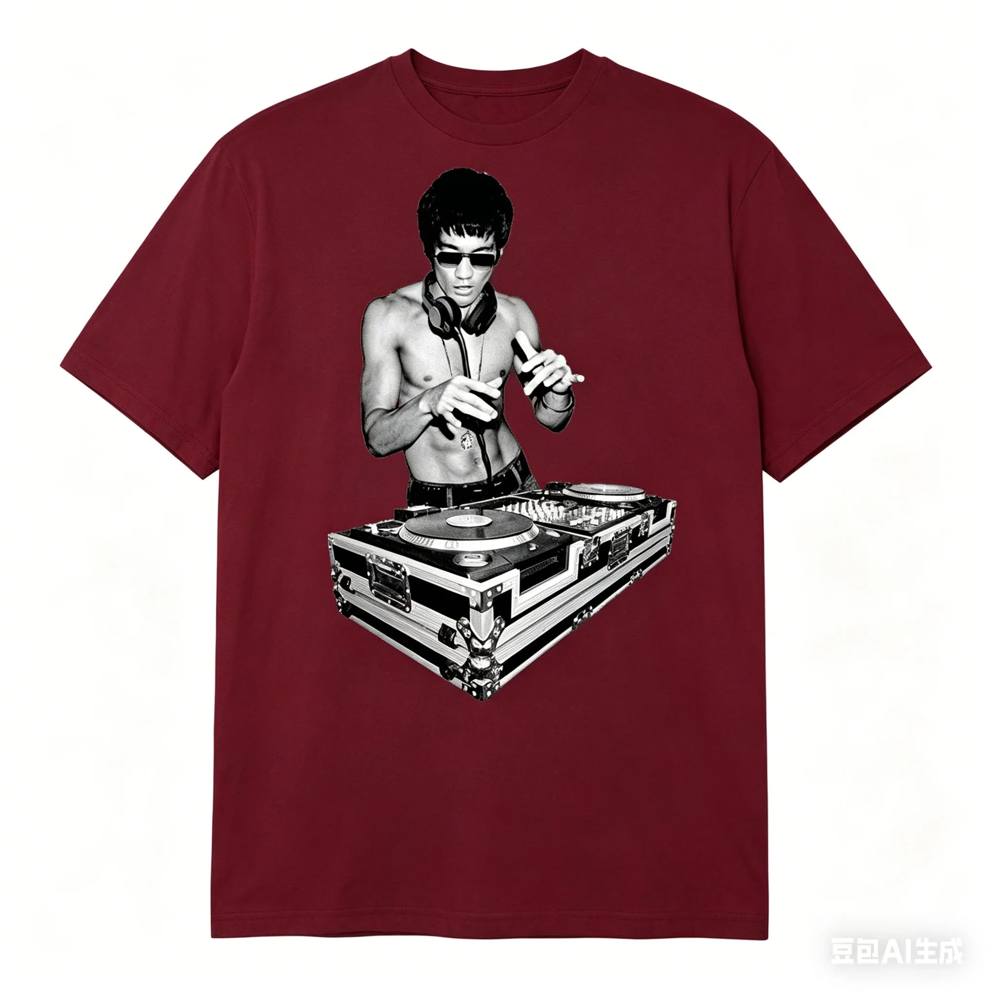 DJ Lee Inspired by Bruce T-shirt Funny Tony Stark Kung Fu Movie Fan Gift T-shirt
