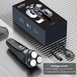 Sejoy 3D Floating Electric Shaver for Men Rechargeable Electric Razor Shaving Machines Mens with Electric Hair Trimmers