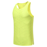 Womens Running Vests Lightweight Tops Marathon Outdoor Sports Fitness Hole Vest Sleeveless Shirts Clothing Quick Dry Breathable