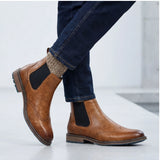 Chelsea Boots Men Comfortable Brand Fashion 2026 ankle boots men