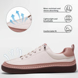 Women's Wide Top Minimalist Barefoot Sneakers - Featuring A Wide Toe Sole And Low Cut Lace Up Walking Shoes, Wide Last Shoes, Cushioning, Lightweight And Breathable, Suitable for Fitness, Yoga Steps, And Daily Work. Couple Sh