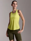 Womens Running Vests Lightweight Tops Marathon Outdoor Sports Fitness Hole Vest Sleeveless Shirts Clothing Quick Dry Breathable