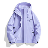 Spring Fall Waterproof Hiking Jacket Women Hooded Hunting Running Trekking Fishing Jackets Outdoor Ride Climbing Windbreaker