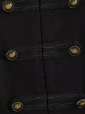 SLTNX Women's Top 2026 Spring New Black Sleeveless Rope Knot Decorative Slim Fit Top Vest Unique Fashion Cool Trendy