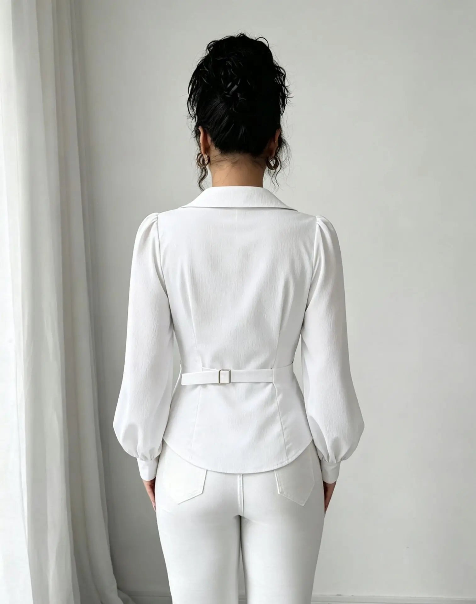 Fashion women Blouses and Shirts White Long Sleeve Blouse 2026 New Spring Autumn Basic Tops Chic Women's Shirt for Women office