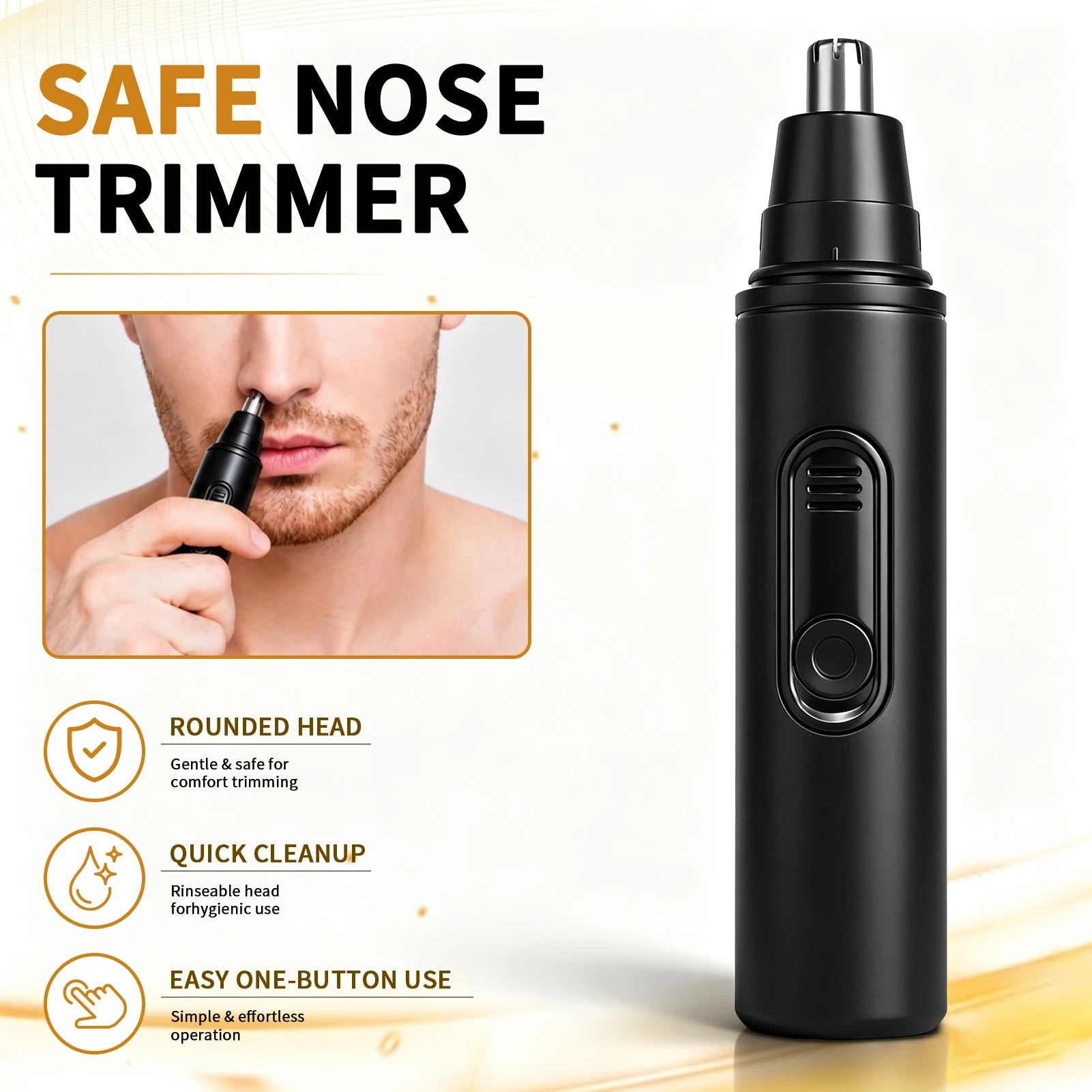 Grooming Kit for Men, Electric Hair Clipper, T-Blade Trimmer, Foil Shaver and Nose Trimmer, Rechargeable Cordless