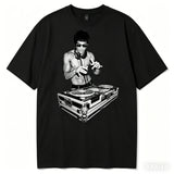 DJ Lee Inspired by Bruce T-shirt Funny Tony Stark Kung Fu Movie Fan Gift T-shirt