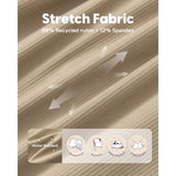 Men's Casual Shorts, 5"/7"/9" Stretch Summer Shorts, Durable Quick Dry Shorts with Elastic Waist