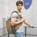 Canvas Messenger Bag Sling Bag Crossbody Shoulder Bag for Men Women Travel Work Satchel Bags
