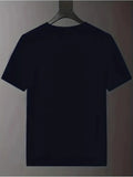Men's Summer 100% Cotton Casual Fashion Camping Dad Pattern Printed Loose Breathable Round Neck Short Sleeve T-shirt