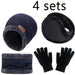 Navy blue 4 pcs set