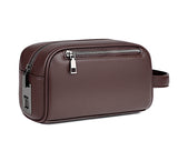 Male Long Money Wallets Mobile Phone Pouch Men Messenger Bag Anti-Theft Men's Fingerprint Lock Bags for Men Leather Hand Bag