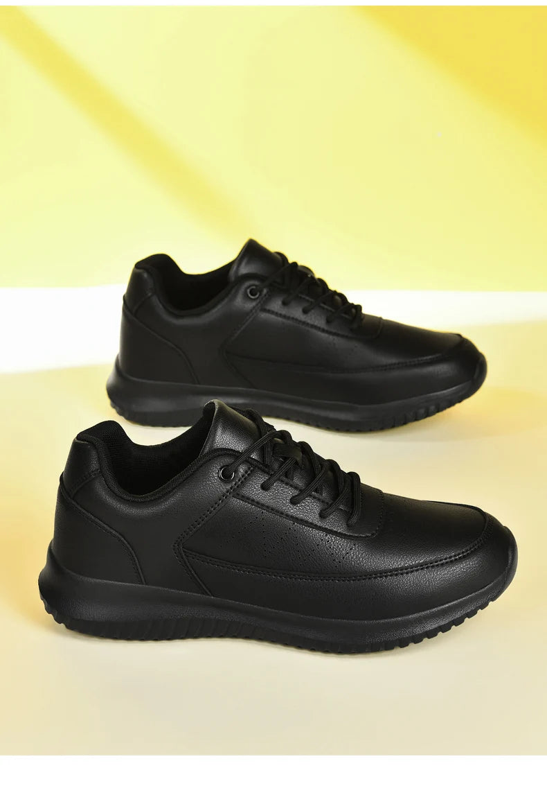 Chef shoes four season light non-slip oil-proof waterproof plus size men's kitchen work shoes fashion casual garden men's shoes
