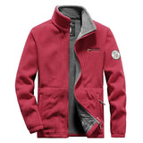 Outdoor Waterproof SoftShell Hiking Jacket Hunting Windbreaker Ski Coat Hiking Rain Camping Fishing Tactical Clothing Men