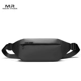Mark Ryden Men's Handbag Man Belt Pouch Sports Casual Cycling Small Waist Pack Crossbody Bag Shoulder Bag Men's Crossbody Chest