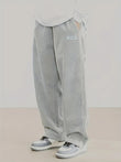Autumn Mens Corduroy Casual Pants Fashion Loose Fit Pants Straight Sweatpants Elastic Waist Drawstring Outdoor Streetwear