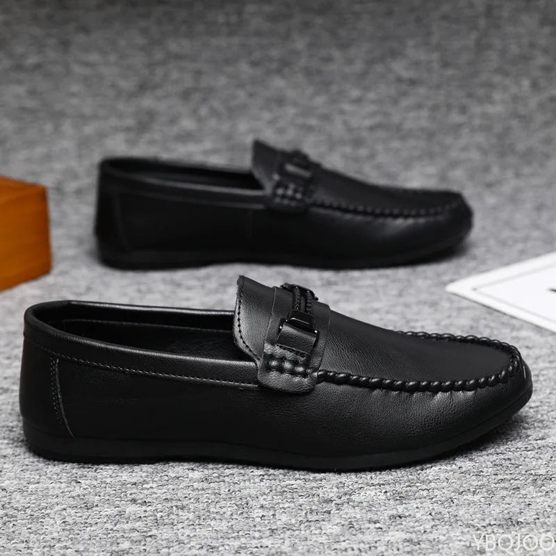 Simple comfortable new spring summer soft soled lightweight men's fashionable versatile men's thick soled breathable men's shoes