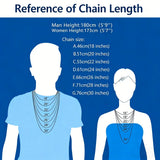 6-14mm Wide Stainless Steel Cuban Miami Chains Necklaces Mens Necklace Chain 316L Stainless Steel Hip Hop Necklace Gold Color