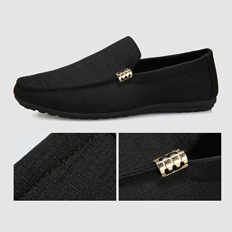 [Men's Classic Loafers] Men's Fashion Trendy Classic Versatile Loafers, Suitable for Business Travel And Daily Commute, Ideal As Birthday And Christmas Gifts