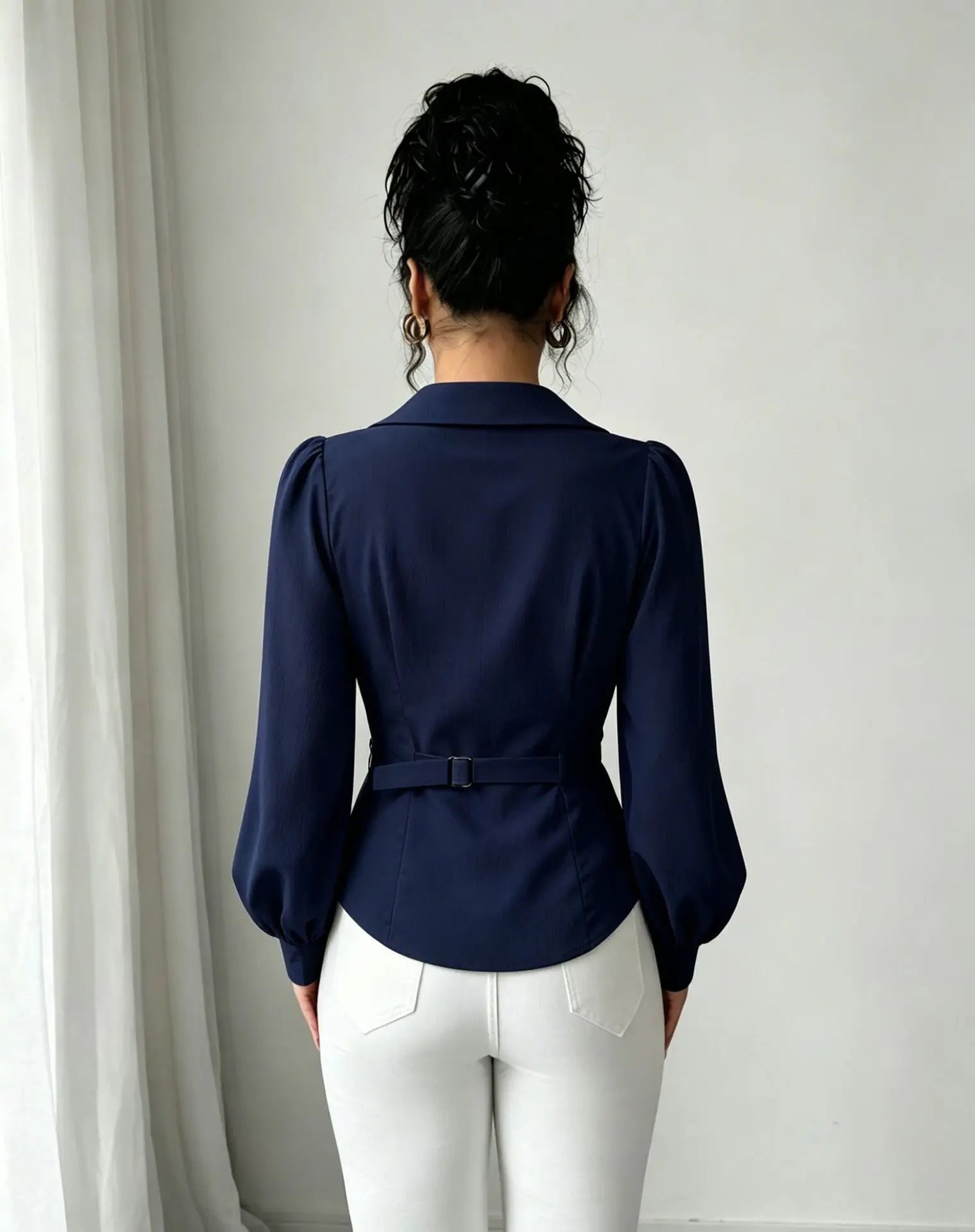 Fashion women Blouses and Shirts White Long Sleeve Blouse 2026 New Spring Autumn Basic Tops Chic Women's Shirt for Women office