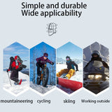 3Pcs Winter Sports Thermal Headgear, Gloves & Socks Set Outdoor Cycling Set Unisex Hat Scarf Gloves Men Women Cycling Warm Sets