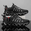 2026 New Unisex Striped Cut-out Sneakers, Breathable Mesh, Non-slip, Shock-absorbing Thick Sole, Stylish and Classic, Versatile for Fashion, Outdoor Jogging, Street Casual Sports Sneakers, Running Shoes