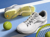 FitVille Men'S Wide Pickleball & All Court Tennis Shoes Lightweight Slip-Resistant Athletic Sneakers With Arch Support For Plantar Fasciitis Men'S Shoes Casual Sneakers Autumn Gym Clothes