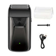 Professional Foil Electric Shaver for Men – Rechargeable, Waterproof, LED Display, Beard Trimmer, USB Charging, Portable Grooming Tool