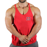 Sleeveless Sweatshirt Muscular Man Gym Shirt Man Men's Clothes Top for Fitness Vests Stringer Clothing Bodybuilding Vest Singlet
